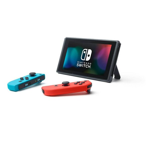 NIB Nintendo Switch 32G Console in Neon Blue & Neon Red - Picture 4 of 8